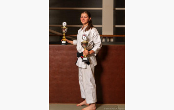 Aloïs Plisson, championne d’arts martiaux