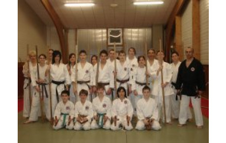 Initiation kobudo Dojo St Georges !!!